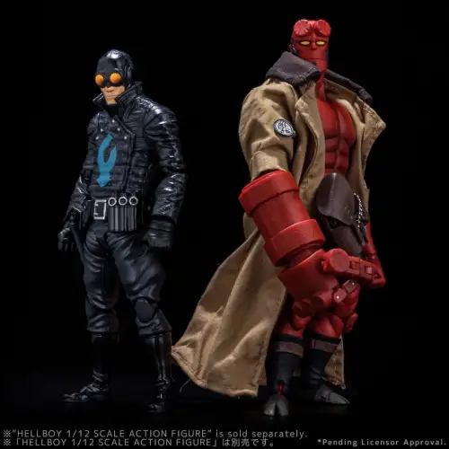 Hellboy 30th Anniversary Edition 19cm & Lobster Johnson 17 cm 1/12 1000toys  LAD