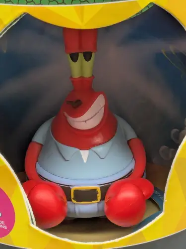 SpongeBob  Mr. Krabs 10 cm Holdems Mini-Halter   Exquisite Gaming 1B