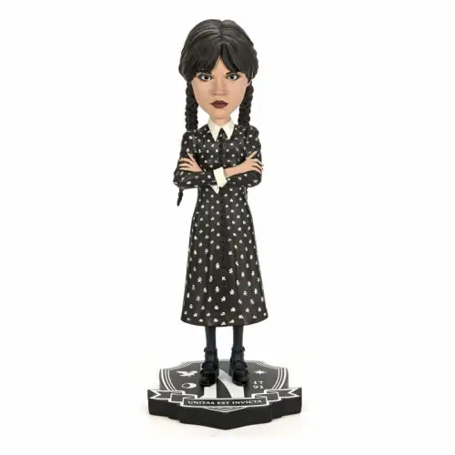 Neca Wednesday Addams Head Knocker Wackelkopf-Figur  21 cm 1L