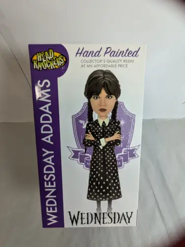 Neca Wednesday Addams Head Knocker Wackelkopf-Figur  21 cm 1L