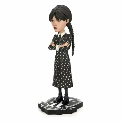 Neca Wednesday Addams Head Knocker Wackelkopf-Figur  21 cm 1L
