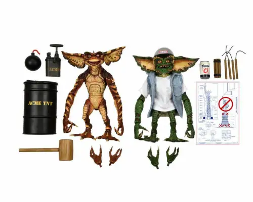 Neca Gremlins 2   2er-Pack Ultimate Demolition Gremlins 15 cm  OBP