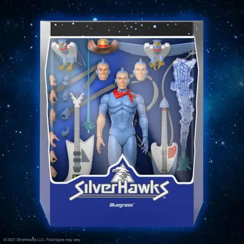 SilverHawks Ultimates Bluegrass  Actionfigur 18 cm Super7 OBQ