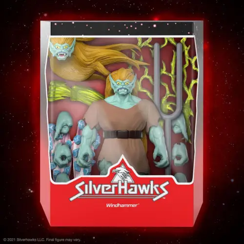 SilverHawks Ultimates Windhammer   Actionfigur 18 cm Super7 OBQ