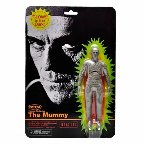 NECA Universal Monsters Ultimate The Mummy Retro Glow in the Dark OAI