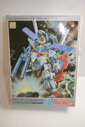 MSZ-010 ZZ Gundam 1/144 Bandai  -600  Bausatz K4