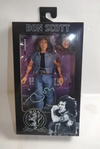 NECA AC/DC Clothed  Bon Scott   Highway to Hell 20 cm OBE
