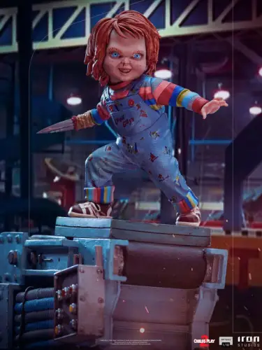 Chucky 2 - Chucky  Die Mörderpuppe ist wieder da  Statue 1/10  Iron Studio
