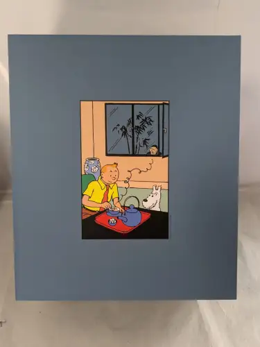 TIM & STRUPPI Tintin Szene Teatime  Moulinsart 47002