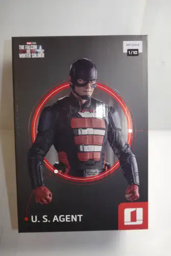 Marvel Falcon + Winter Soldier John Walker (U.S. Agent) 1:10  Iron Studios LAD