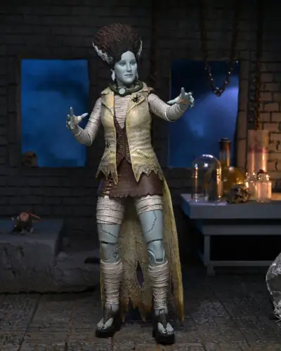 Neca Universal Monsters x Turtles  April as The Bride 18 cm OBE