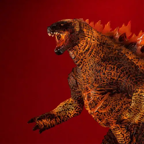 Godzilla 2 King of Monsters 30cm Burning  Leuchtfunktion Megahouse KAH