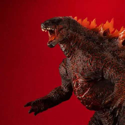 Godzilla 2 King of Monsters 30cm Burning  Leuchtfunktion Megahouse KAH