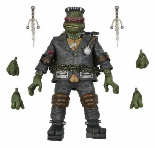 Neca Universal Monsters x TMNT  Ultimate Raphael as Frankenstein's Monster   OBO