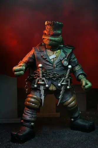 Neca Universal Monsters x TMNT  Ultimate Raphael as Frankenstein's Monster   OBO