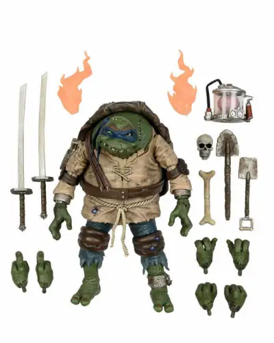 Neca Universal Monsters x TMNT  Ultimate Leonardo as The Hunchback 18 cm  OBO