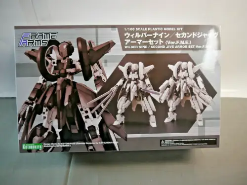 Frame Arms Wilber Nine Second Jive Armore Set Ver.F.M.E Kit 1:100 Kotobukiya KBA