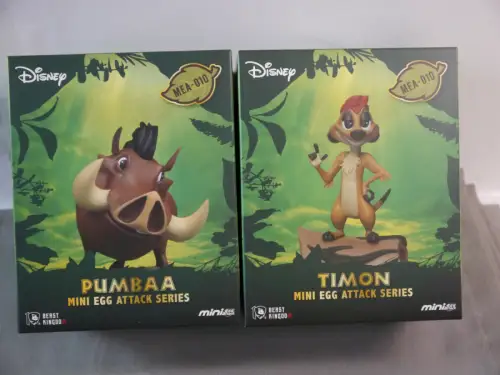 Disney Best Friends Mini Egg Attack Pumbaa + Timon 8 cm Beast Kingdom Toys KBA