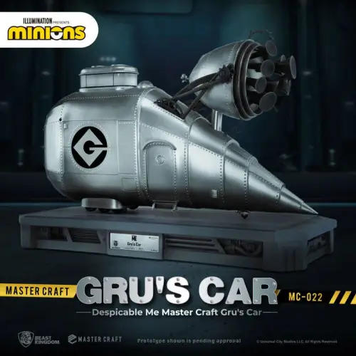 Ich Einfach Unverbesserlich  Gru's Car Master Craft Statue Beast Kingdom 26 cm