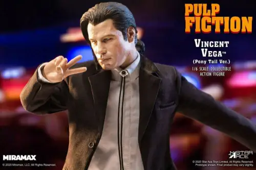 Pulp Fiction  Vincent Vega 2.0 (Pony Tail) Deluxe Version 30 cm  Star ACE KBQ