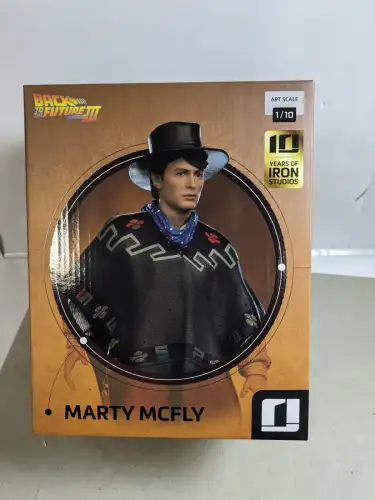 Zurück in die Zukunft III Marty McFly   Art Scale Statue 1/10 23 cm  Iron Studio