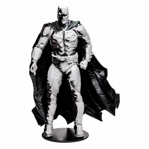 DC Direct Actionfigur & Comic Black Adam Batman Line Art Variant   McFarlane OBM