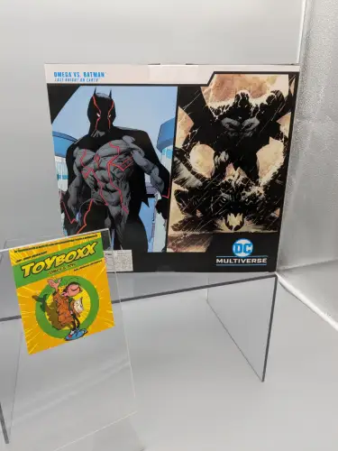 DC Multiverse Omega (Unmasked) & Batman (Bloody)(Gold Label) 18 cm McFarlane 1F
