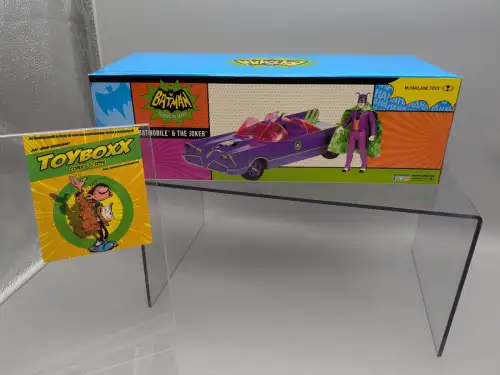 Batman 66 Batmobil with Joker (Gold Label) McFarlane 1G
