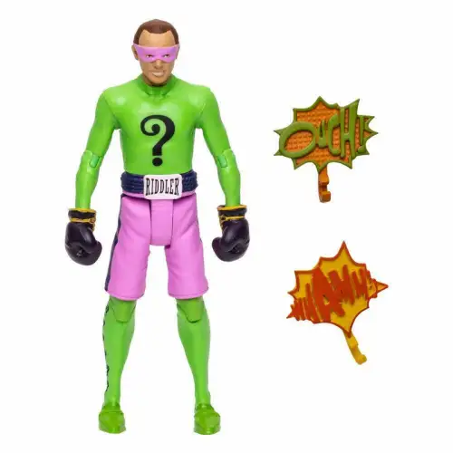 DC Retro Batman 66  The Riddler in Boxing Gloves 15 cm  McFarlane KBN