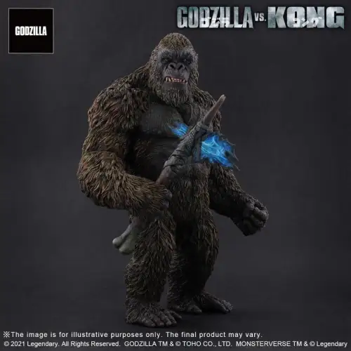 Godzilla vs. Kong 2021 TOHO Large Kaiju Series  Kong  PVC Statue 27 cm X-Plus