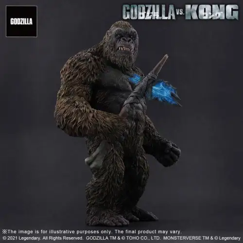 Godzilla vs. Kong 2021 TOHO Large Kaiju Series  Kong  PVC Statue 27 cm X-Plus