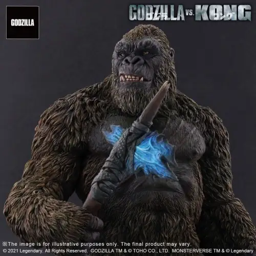 Godzilla vs. Kong 2021 TOHO Large Kaiju Series  Kong  PVC Statue 27 cm X-Plus