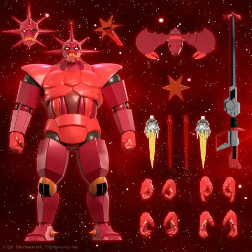SilverHawks Ultimates   Armored Mon Star   Actionfigur 28 cm Super7 OBQ