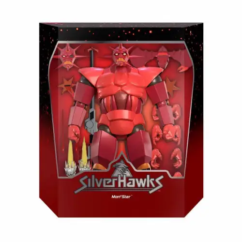 SilverHawks Ultimates   Armored Mon Star   Actionfigur 28 cm Super7 OBQ