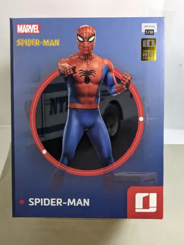 Marvel Comics BDS Art Spider-Man `60s  Animated Series  1/10 Iron Studio