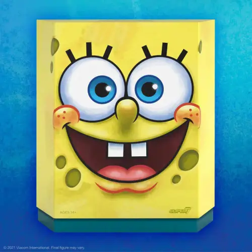 SpongeBob Schwammkopf SpongeBob 18 cm Actionfigur  Super7 OAF