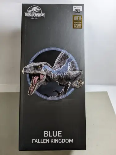 Jurassic World Fallen Kingdom Art Scale  Blue 19 cm Statue 1/10  Iron Studio