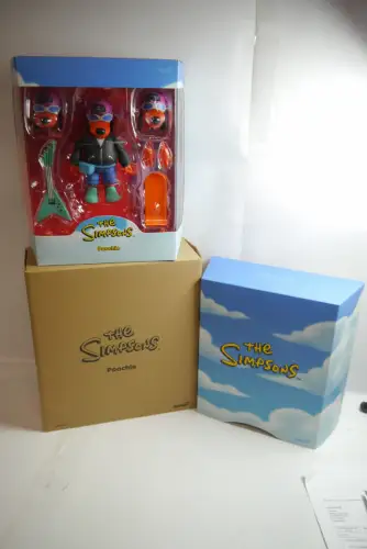 Die Simpsons Poochie  Actionfigur  18 cm Super7 OAF