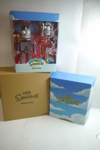Die Simpsons Robot Itchy Actionfigur  18 cm Super7 OAF