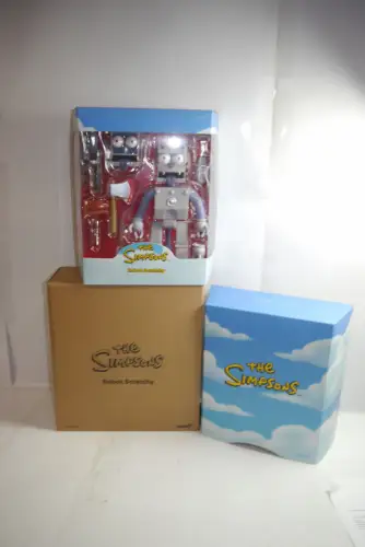 Die Simpsons Robot Scratchy Actionfigur  18 cm Super7 OAF