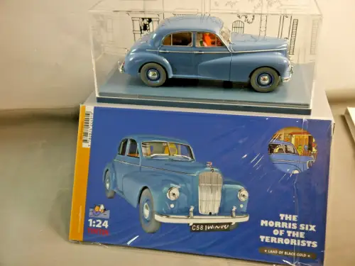 TIM & STRUPPI Tintin  Morris Six of supporters Modellauto 29953 Moulinsart 1/24 