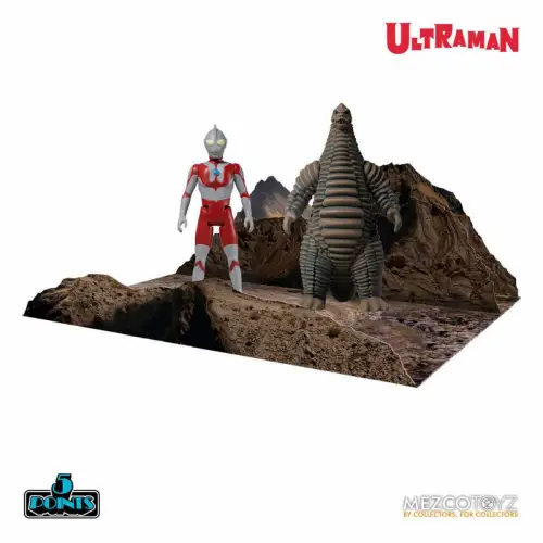 Ultraman 5 Points Ultraman & Red King Boxed Set MEZCO OBC
