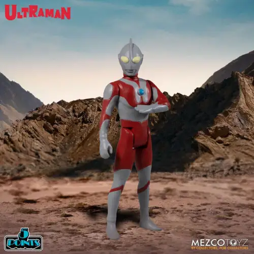 Ultraman 5 Points Ultraman & Red King Boxed Set MEZCO OBC