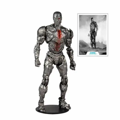 DC Justice League Movie  Cyborg (Helmet)   McFarlane  Actionfigur  18 cm KBC
