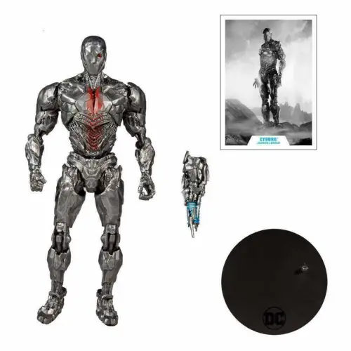 DC Justice League Movie  Cyborg (Helmet)   McFarlane  Actionfigur  18 cm KBC