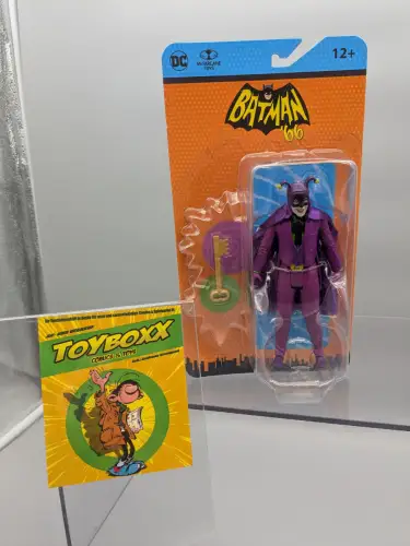 DC Retro Batman 66 The Joker (Comic)  Actionfigur 15 cm  McFarlane 2D