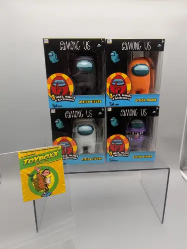 Among US 4er Figuren Set orange schwarz lila grau ca. 13cm  toikido 2D