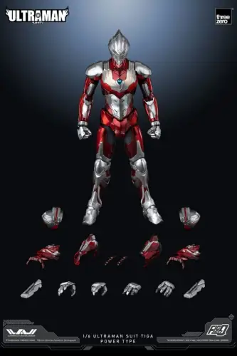 Ultraman FigZero   Ultraman Suit Tiga Power Type 31cm 1/6  ThreeZero LAD