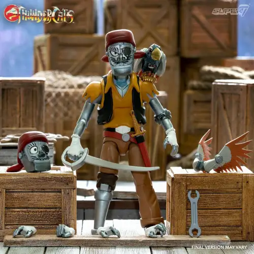 Thundercats Ultimates Wave 3 Captain Cracker Robotic Pirate Scoundrel Super7 KAE
