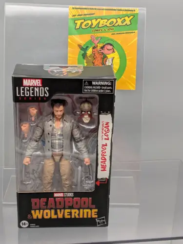 Marvel Legends Deadpool & Wolverine Headpool with Marvel's Logan  Hasbro  1B